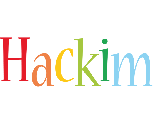 Hackim birthday logo