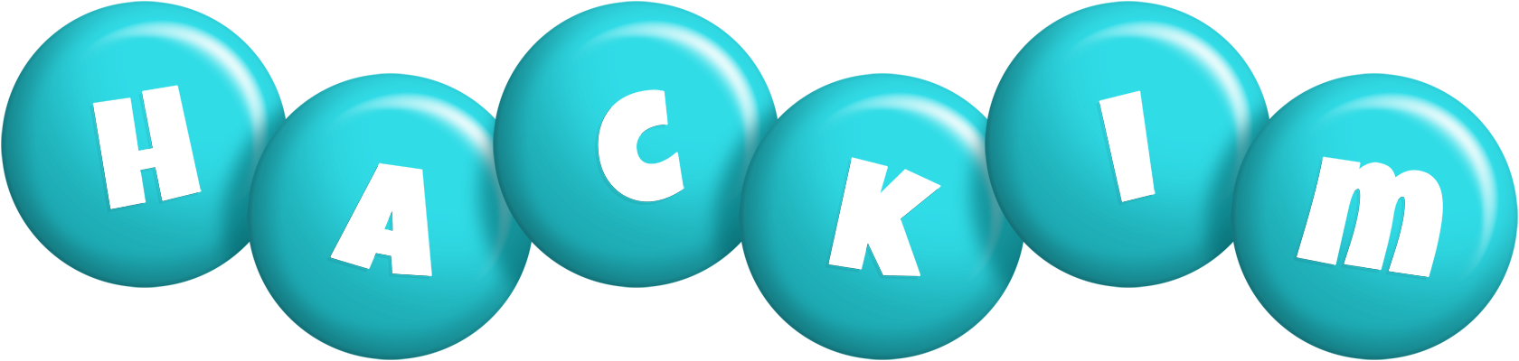 Hackim candy-azur logo