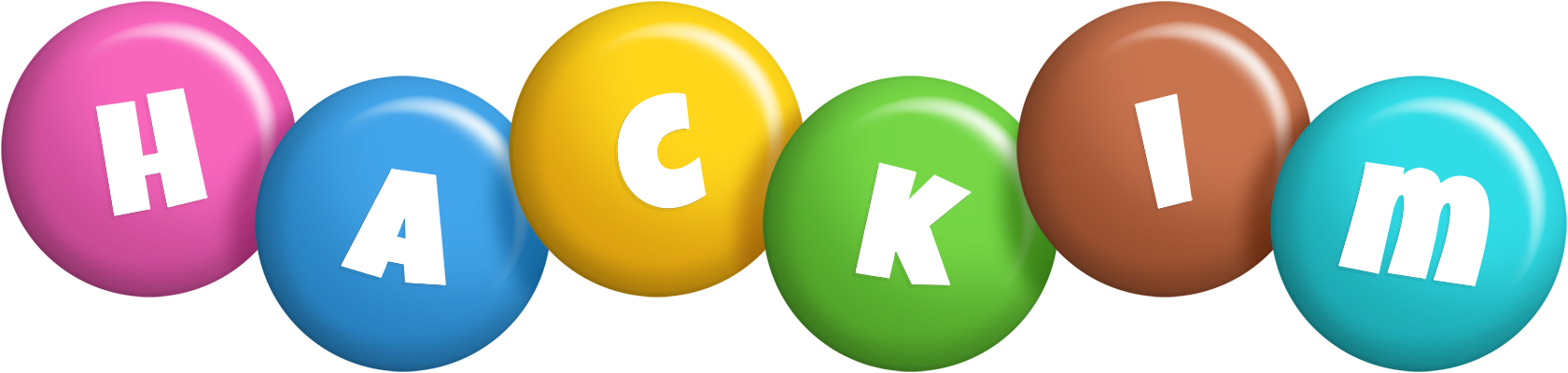 Hackim candy logo