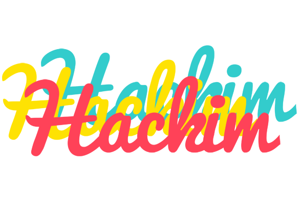 Hackim disco logo