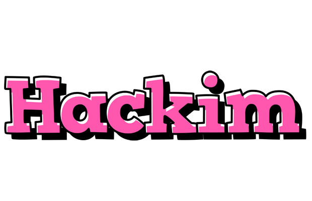 Hackim girlish logo