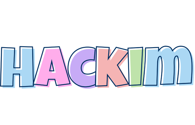 Hackim pastel logo