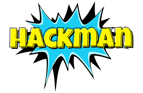 Hackman amazing logo