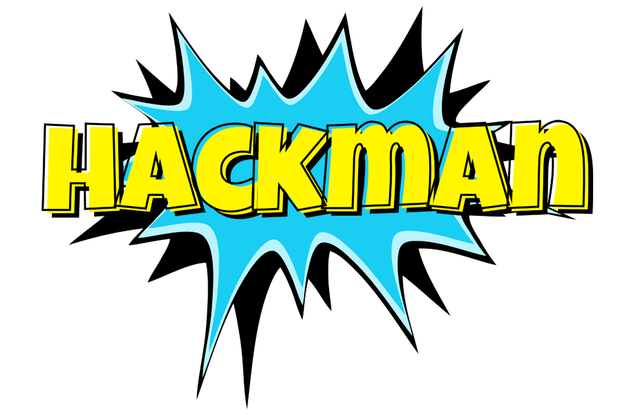 Hackman amazing logo