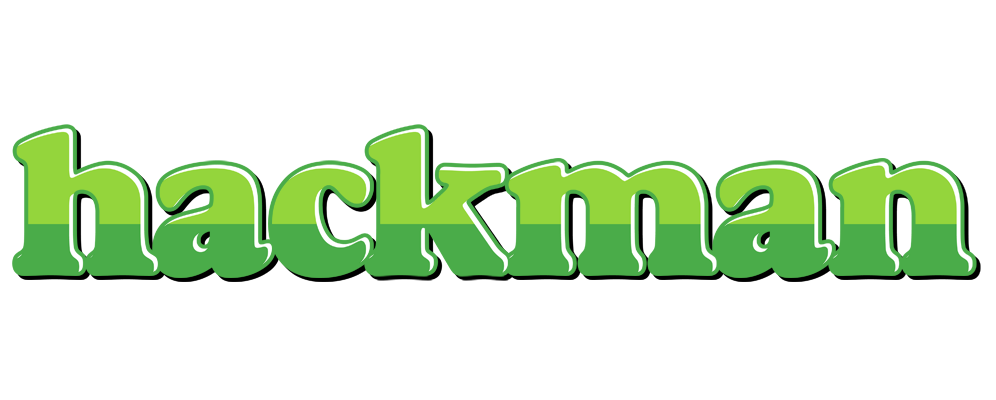 Hackman apple logo
