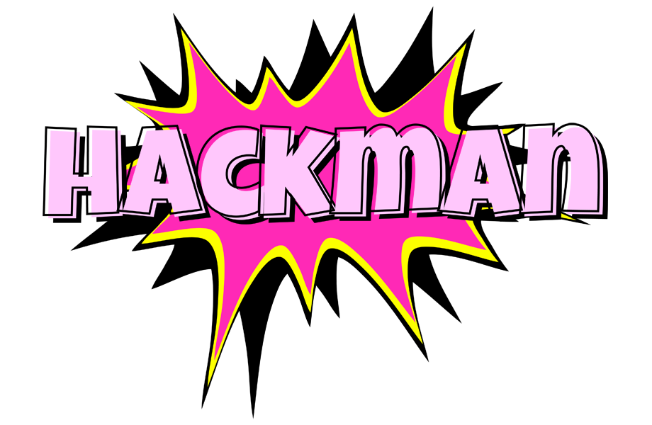 Hackman badabing logo