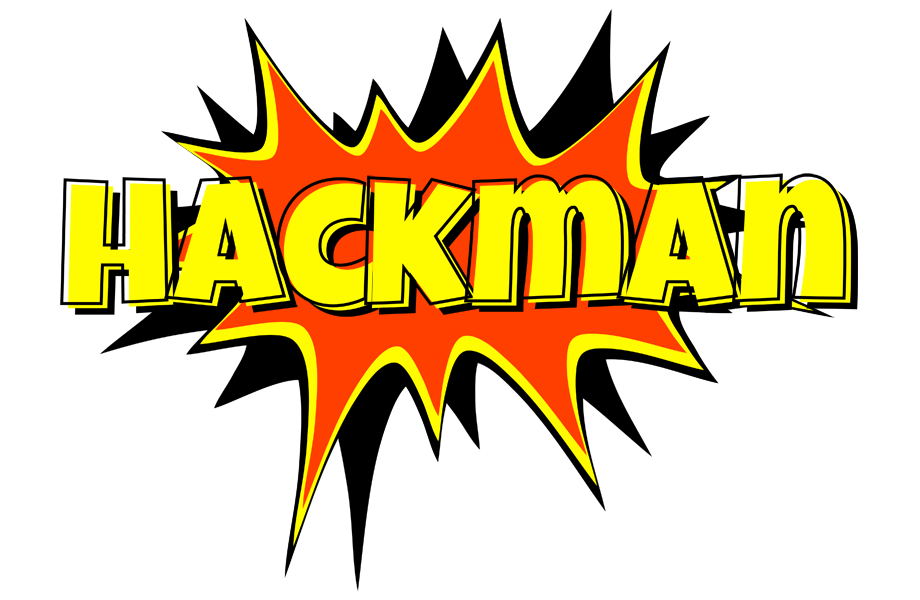 Hackman bazinga logo