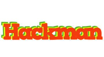 Hackman bbq logo