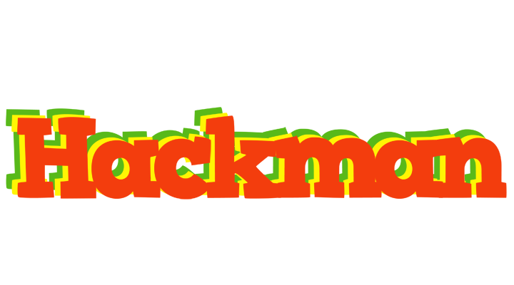 Hackman bbq logo