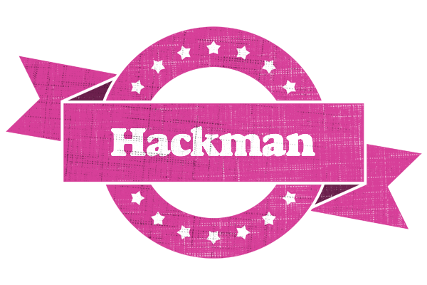 Hackman beauty logo