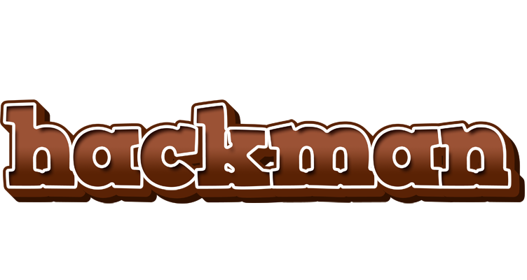 Hackman brownie logo