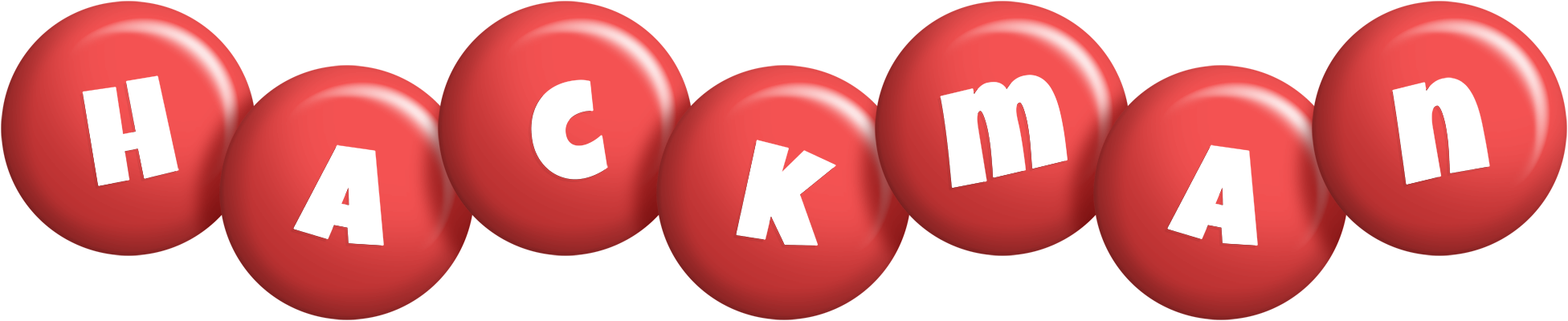 Hackman candy-red logo
