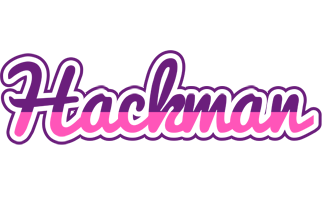 Hackman cheerful logo