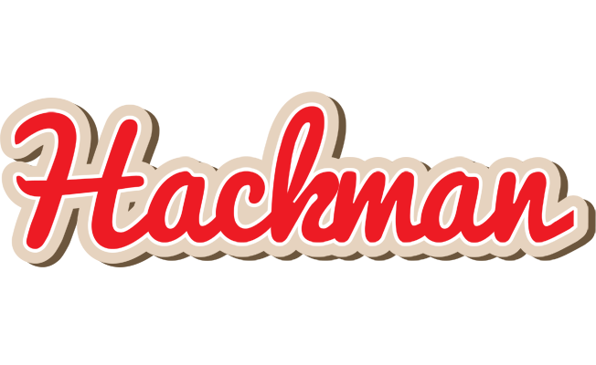 Hackman chocolate logo