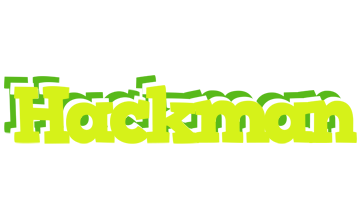 Hackman citrus logo