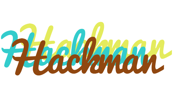 Hackman cupcake logo