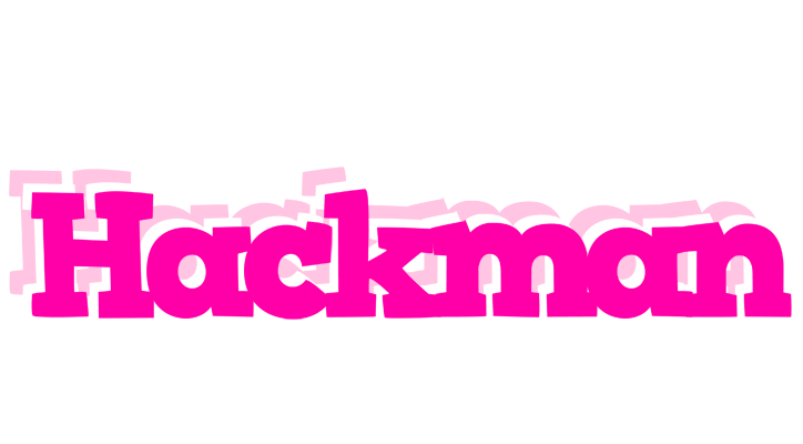 Hackman dancing logo