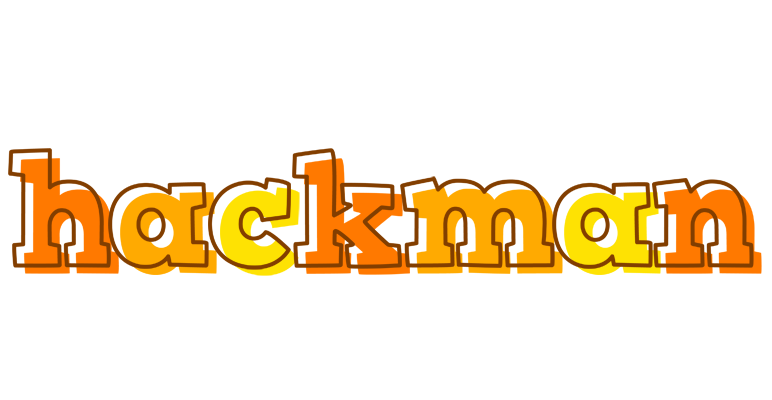 Hackman desert logo