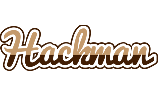 Hackman exclusive logo