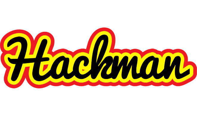 Hackman flaming logo