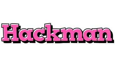 Hackman girlish logo