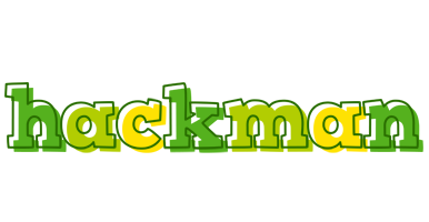 Hackman juice logo