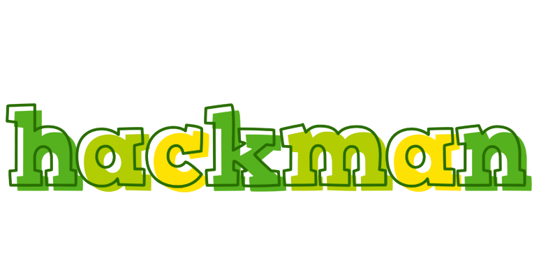 Hackman juice logo