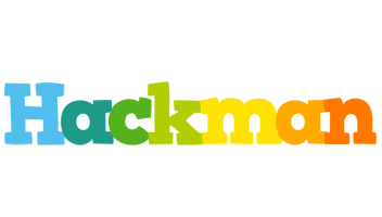 Hackman rainbows logo