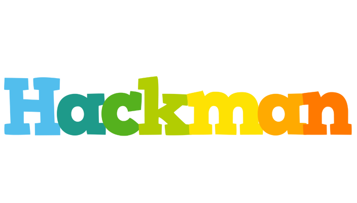 Hackman rainbows logo