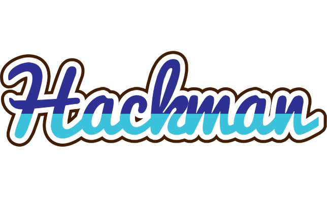 Hackman raining logo