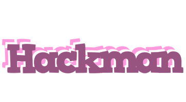 Hackman relaxing logo