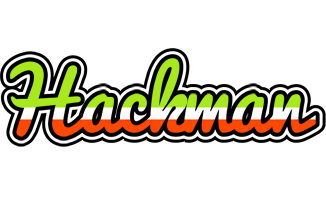 Hackman superfun logo