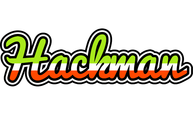Hackman superfun logo