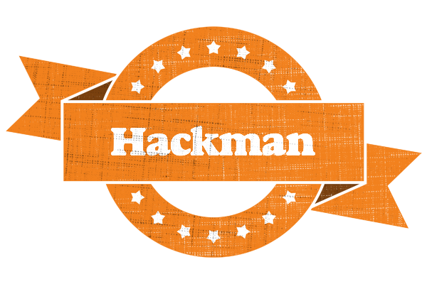 Hackman victory logo