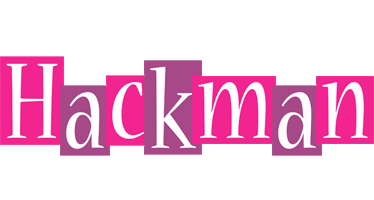 Hackman whine logo