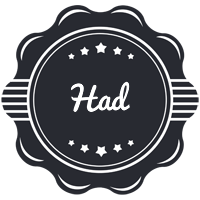 Had badge logo