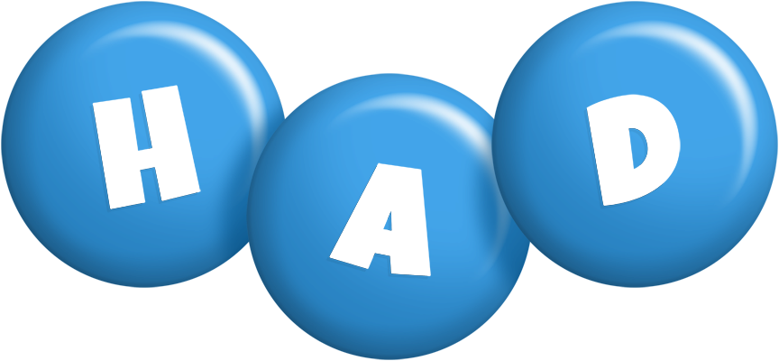 Had candy-blue logo