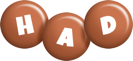 Had candy-brown logo
