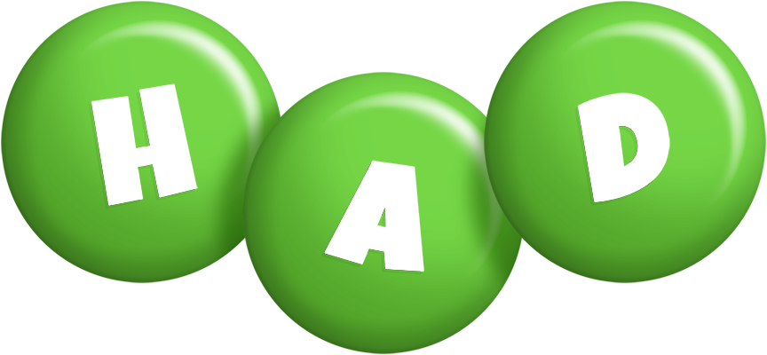 Had candy-green logo