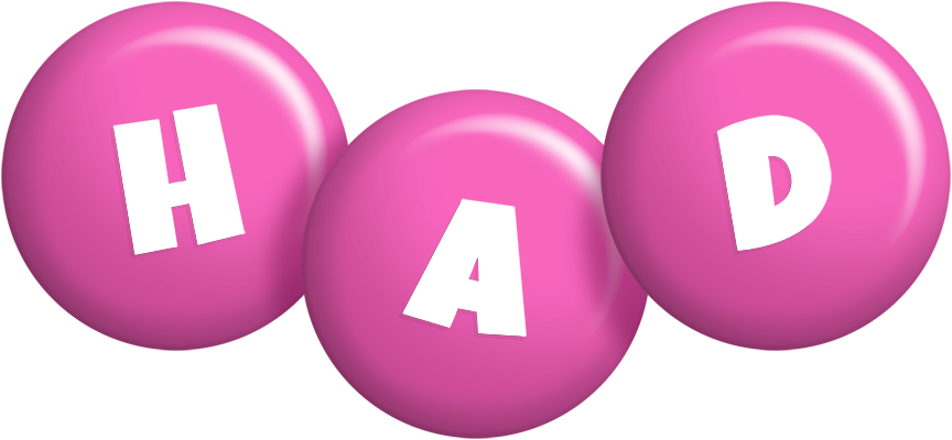 Had candy-pink logo