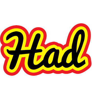 Had flaming logo