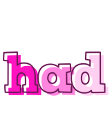 Had hello logo