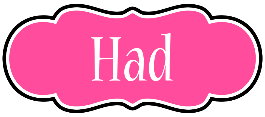 Had invitation logo