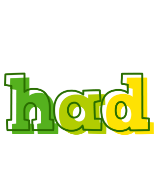 Had juice logo