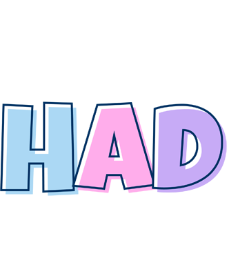 Had pastel logo