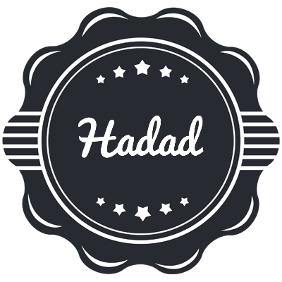 Hadad badge logo