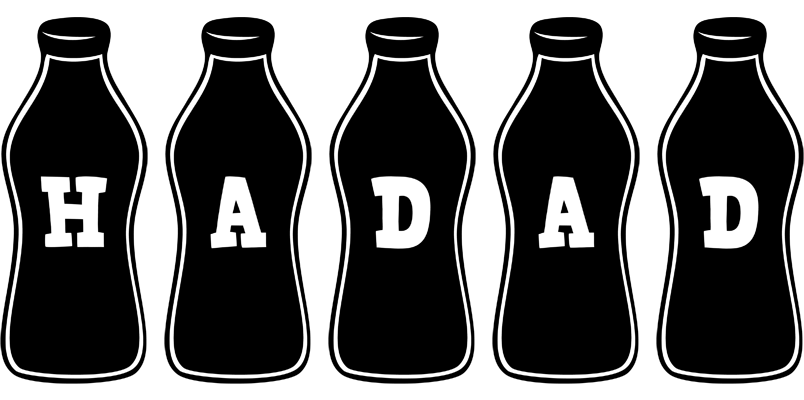 Hadad bottle logo