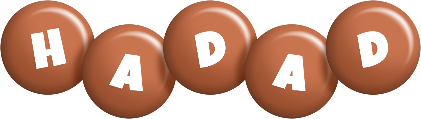 Hadad candy-brown logo