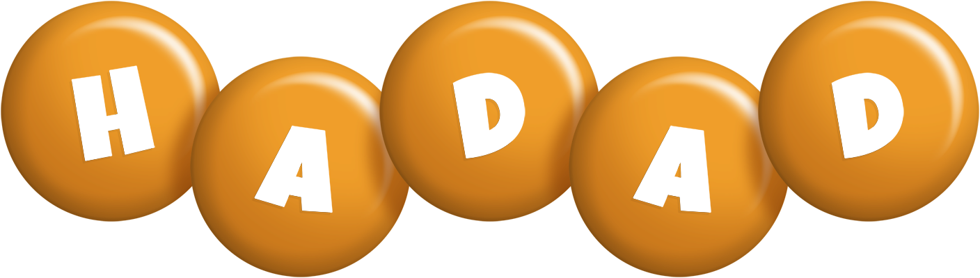 Hadad candy-orange logo