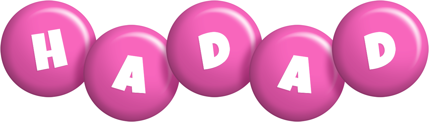 Hadad candy-pink logo